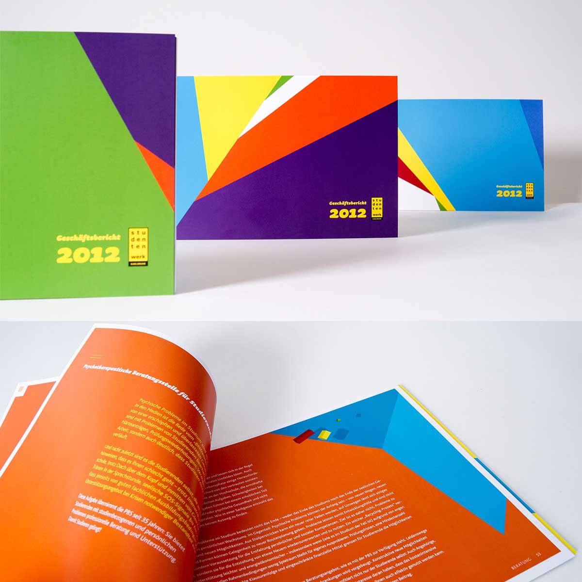 Geschäftsbericht Design Cover SWKA