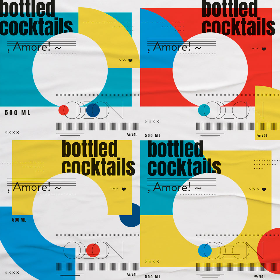 Label-Designs ODEON Mannheim