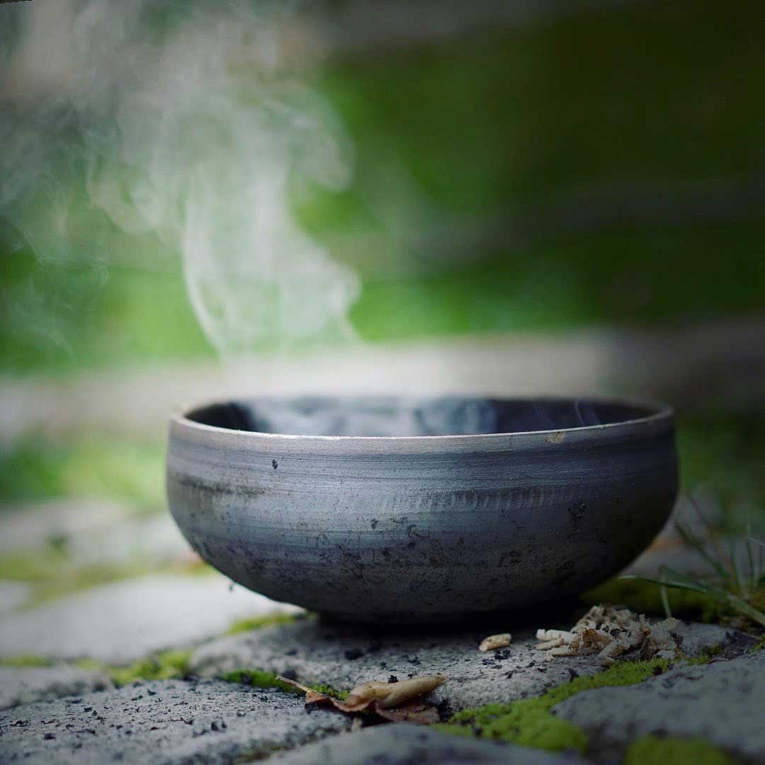 Raku bowl